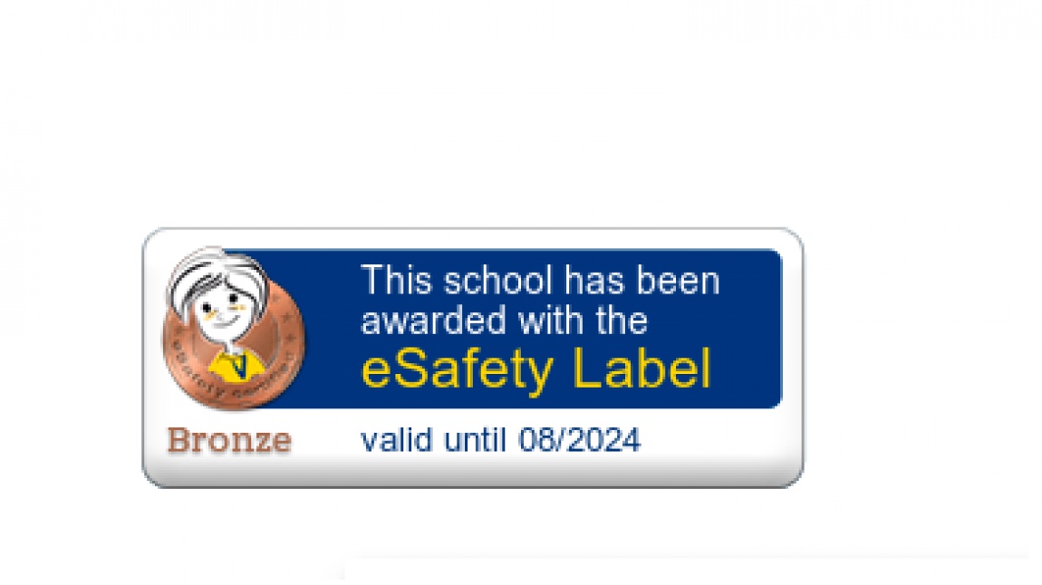 Okulumuz eSafety Bronze label aldı.
